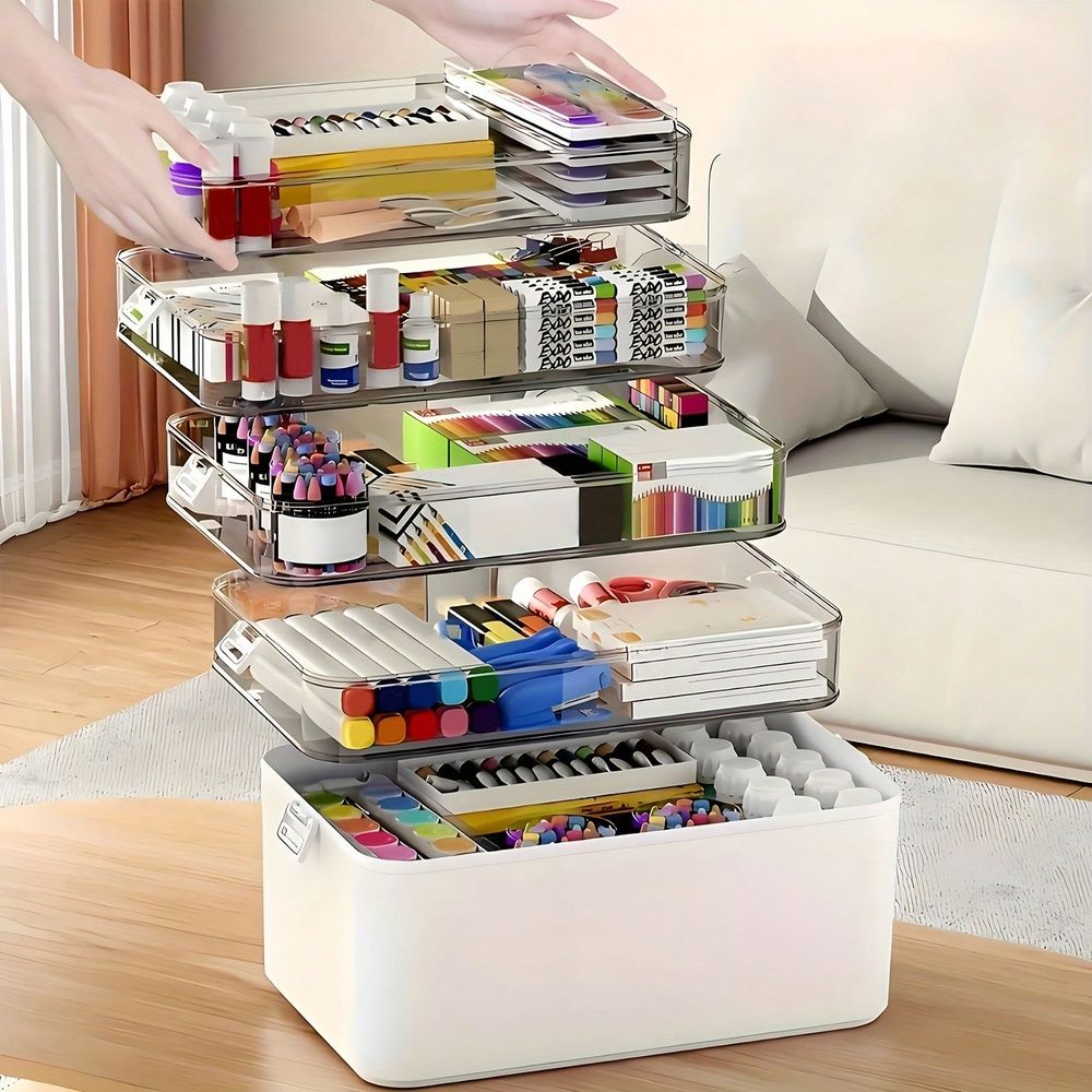 Sewing - Organizzatore per Medicinali Trasparente a Più