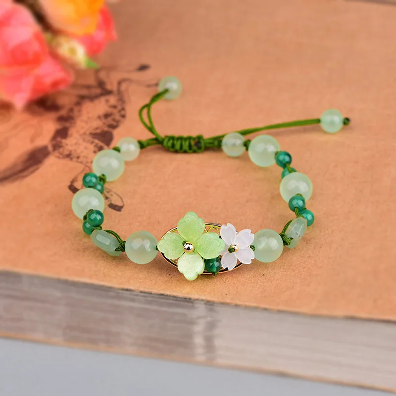 Braccialetto di fiori di giada - Beading recensione e prezzo