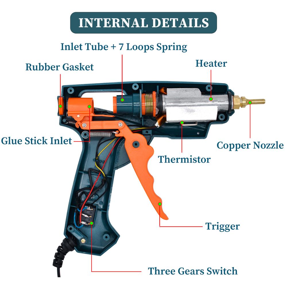 Pistola per colla a caldo sing - Hot Melt Glue Gun Cordless recensione e prezzo