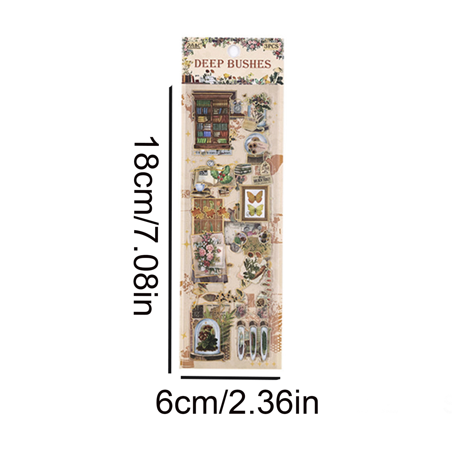 3 adesivi vintage a tema libro - Scrapbooking recensione e prezzo