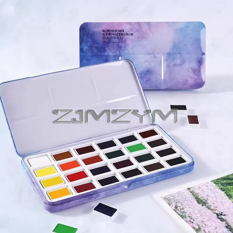 Set di colori ad acquerello so - Watercolor Paint Set Solid Pigment recensione e prezzo