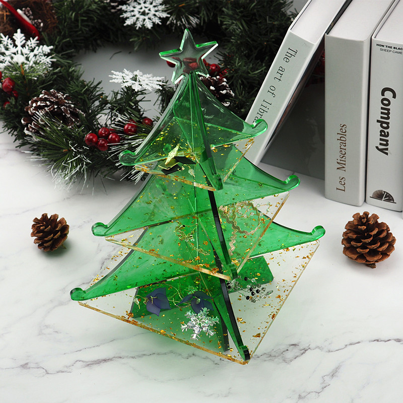 Albero di natale fiocco di nev - Silicone Epoxy Resin Molds Set recensione e prezzo