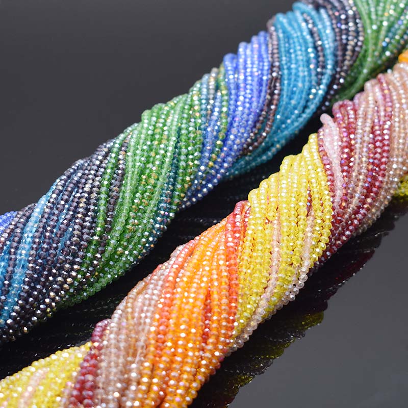 Placcatura AB colore trasparen - Glass Seed Beads 2Mm Jewelry Making recensione e prezzo
