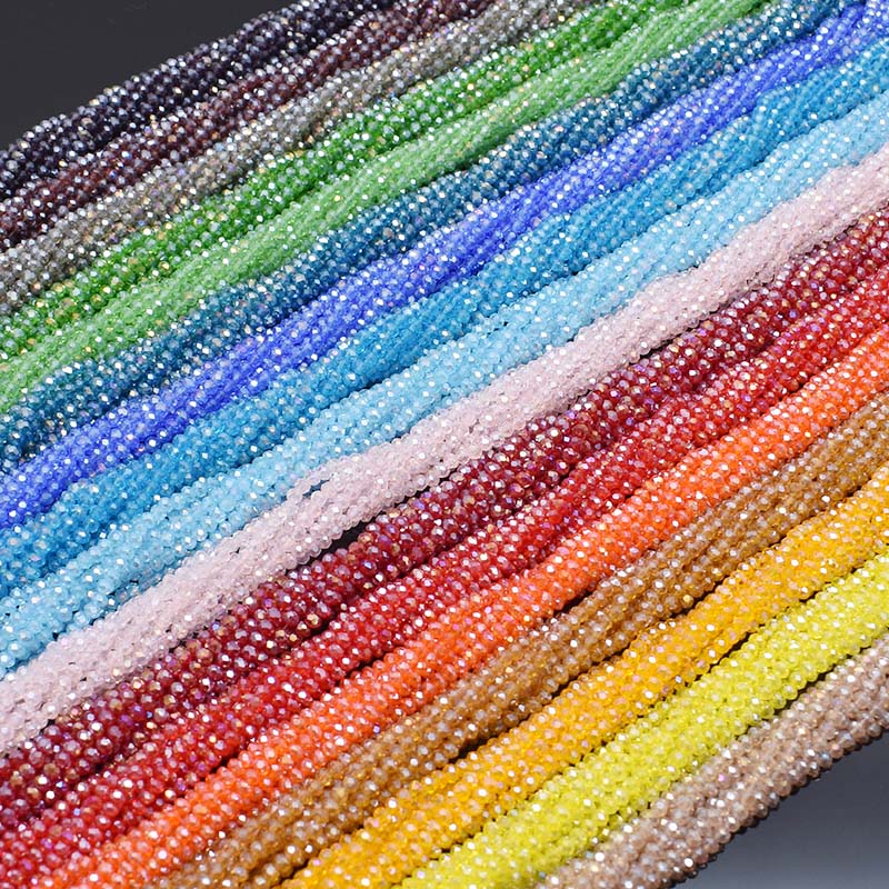 Placcatura AB colore trasparen - Glass Seed Beads 2Mm Jewelry Making recensione e prezzo